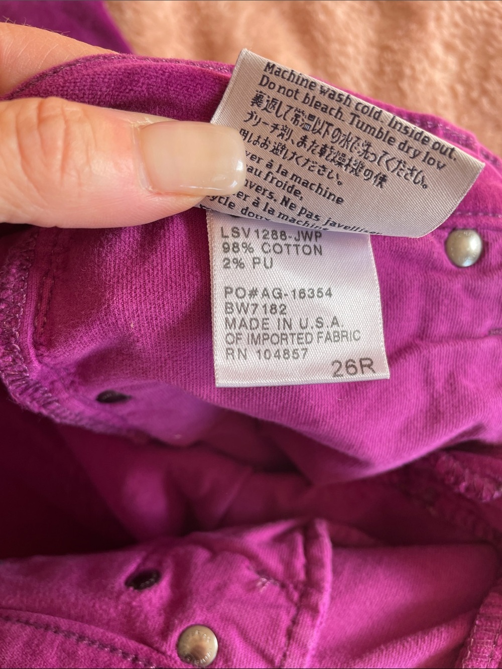 Bloomingdale’s the legging super skinny fit by Adriano Goldschmied size 26 - Picture 9 of 10